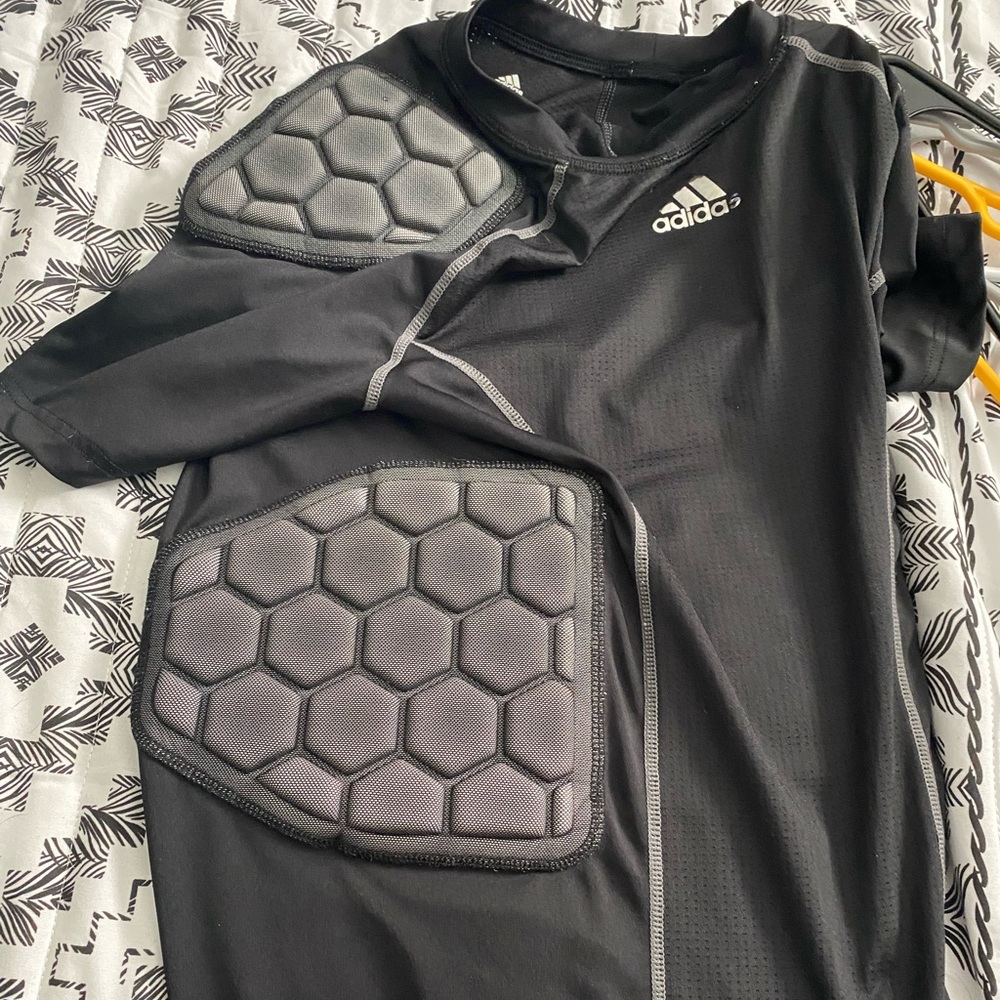 Adidas Youth Techfit Padded Football Shirt